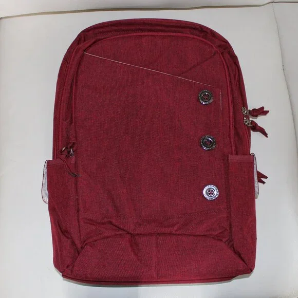 🎉2xHP🎉NWOT Bealls Large Red Backpack/School Bag - Picture 1 of 2